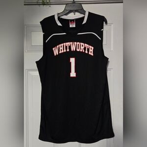 Whitworth Black Basketball Jersey